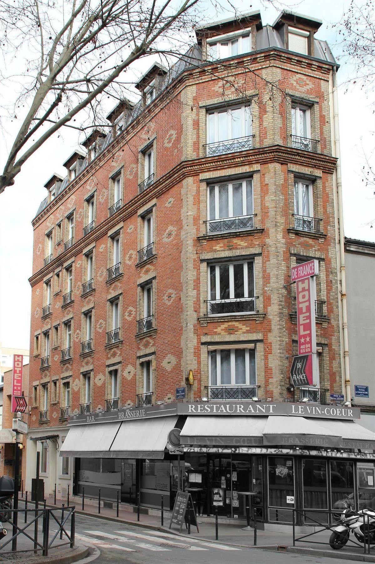 Hotel De France Boulogne-Billancourt Esterno foto